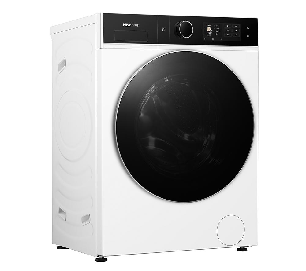 HISENSE KitchenFit 5i Series WD5I1245BWRH WiFi-enabled 12 kg Washer Dryer - White image number 32 of 35