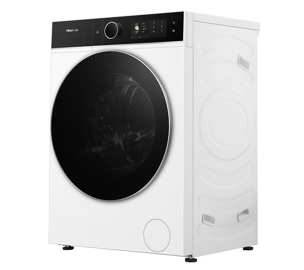 HISENSE KitchenFit 5i Series WD5I1245BWRH WiFi-enabled 12 kg Washer Dryer - White image number 33 of 35