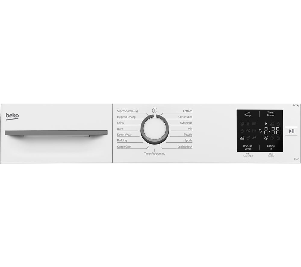 BEKO Pro NTIKP71121WN Integrated 7 kg Heat Pump Tumble Dryer - White image number 5 of 5