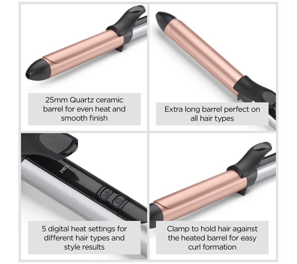 BABYLISS Cosmos Curling Tong - Silver image number 3 of 4