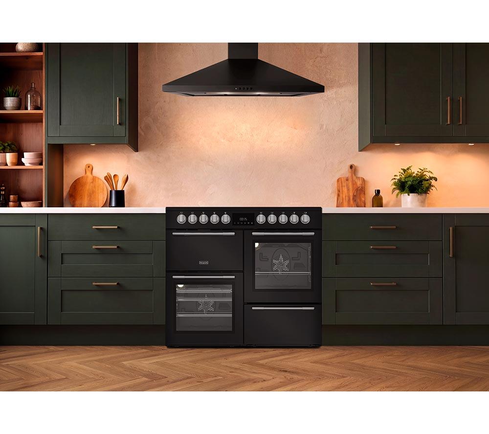 HOTPOINT RH100CA21B 100 cm Electric Ceramic Range Cooker - Black image number 15 of 16