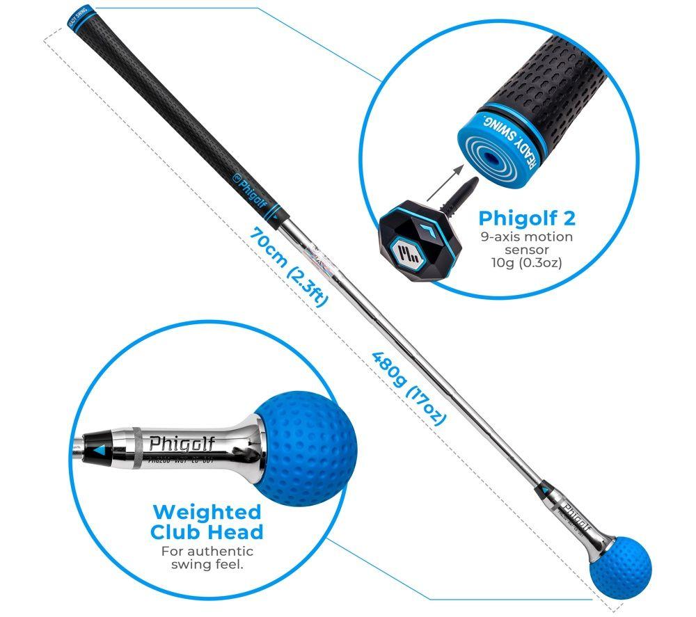PHIGOLF Flex Smart Golf Swing Analyser image number 2 of 5
