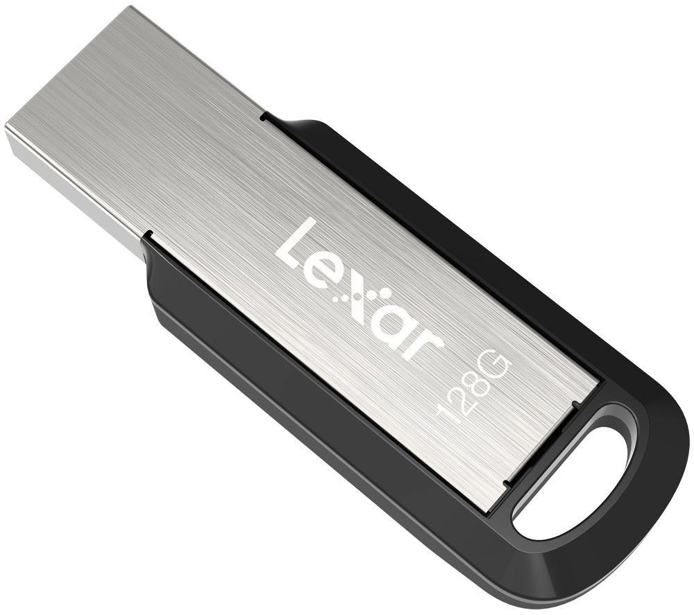 LEXAR JumpDrive M400 USB 3.0 Memory Stick - 128 GB, Silver image number 6 of 6