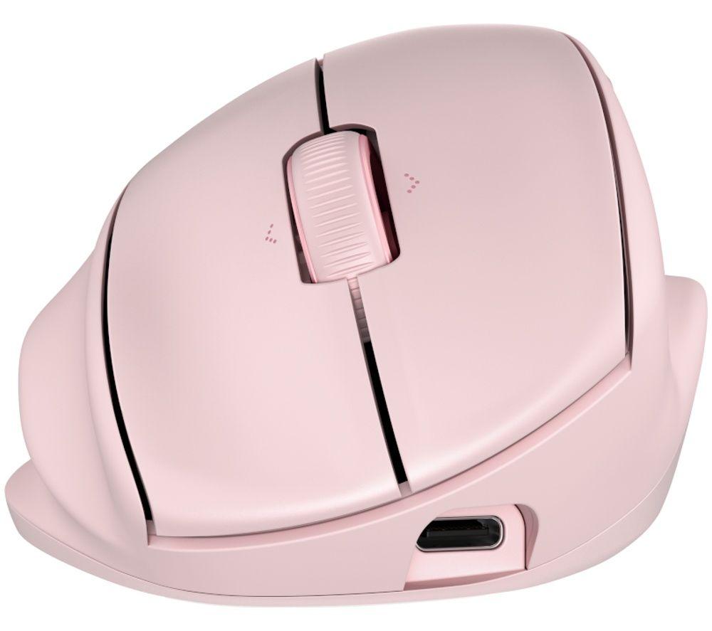 HP 720 Tilt Ergonomic Optical Mouse - Pink image number 5 of 6