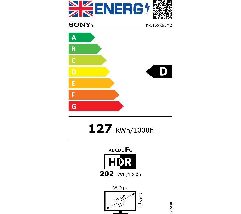 SONY BRAVIA 9 II 115" True RGB Mini LED 4K HDR Smart TV 2026 - 115XR95M2 image number 23 of 24