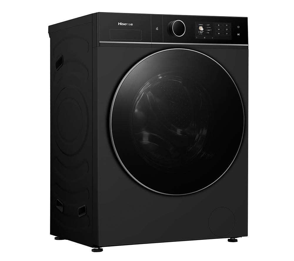 HISENSE KitchenFit 5i Series WD5I1245BBRH WiFi-enabled 12 kg Washer Dryer - Black image number 32 of 35