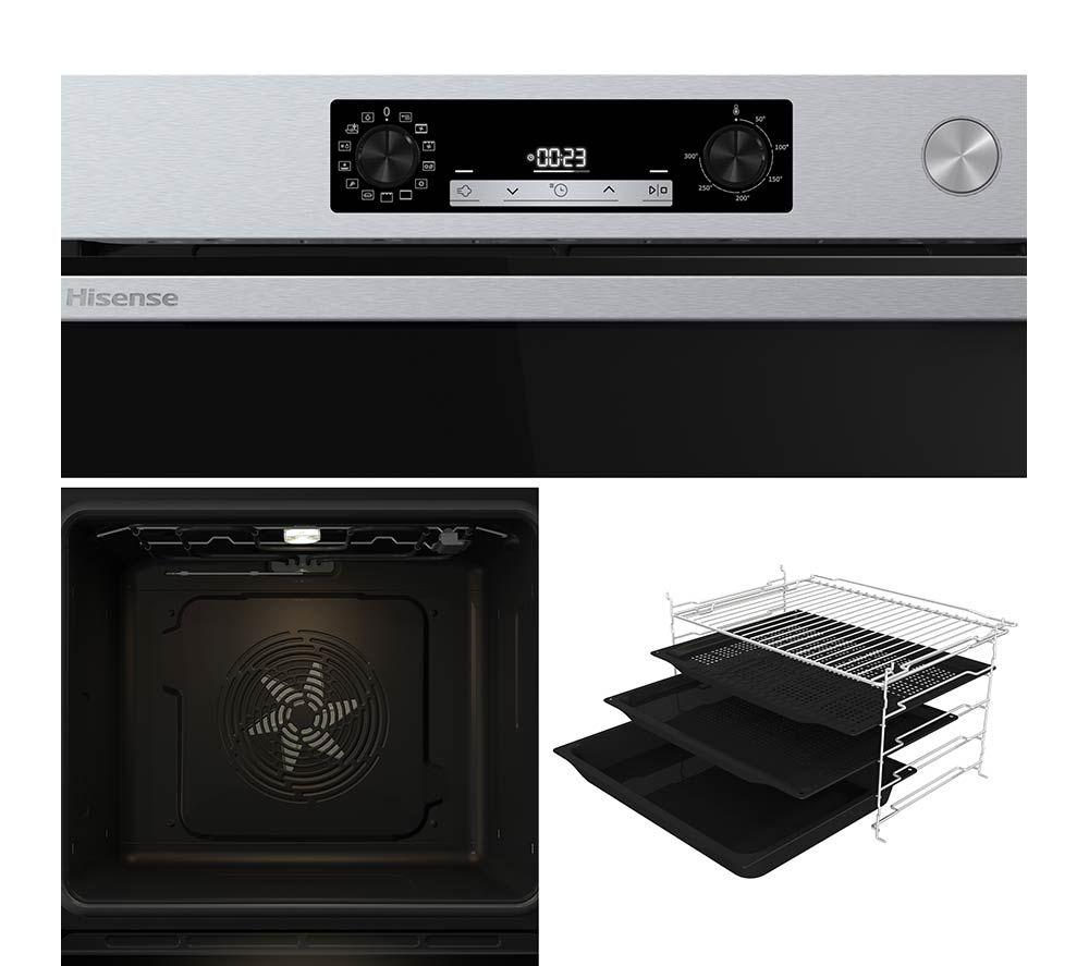 HISENSE Hi4 BSA66221AXUK Electric Steam Oven - Stainless Steel image number 5 of 18