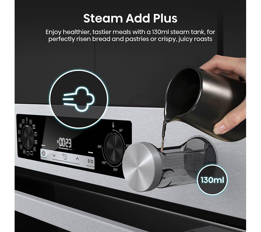 HISENSE Hi4 BSA66221AXUK Electric Steam Oven - Stainless Steel image number 16 of 18