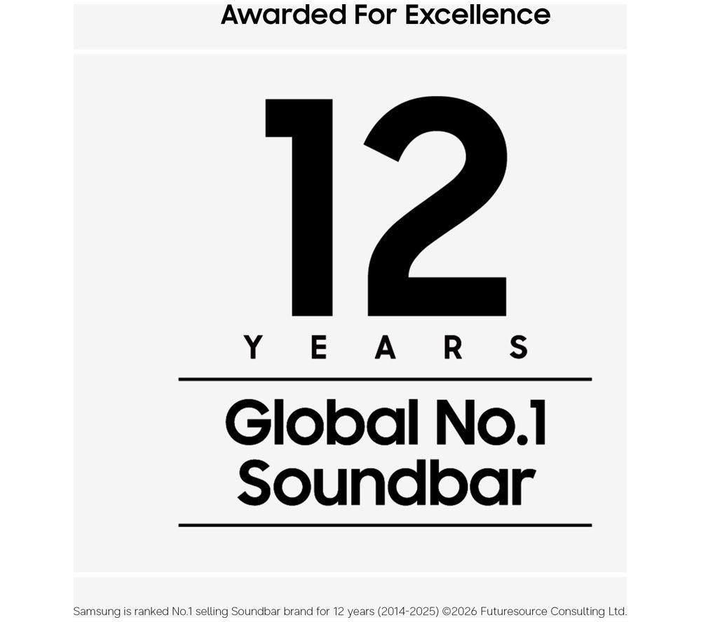 SAMSUNG Music Studio 7 HW-LS70H/XU Wireless Multi-room Speaker - Black image number 2 of 6