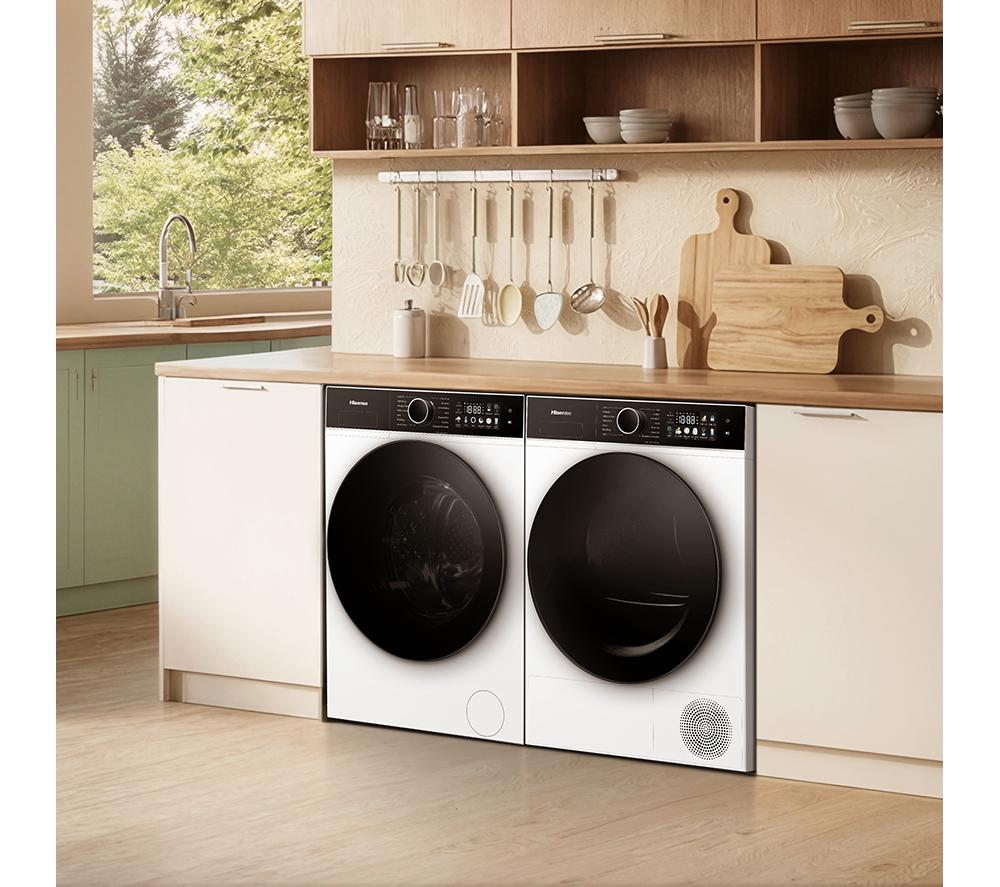 HISENSE KitchenFit 3i Series WF3I9043BWFS2 WiFi-enabled 9 kg 1400 Spin Washing Machine - White image number 29 of 31