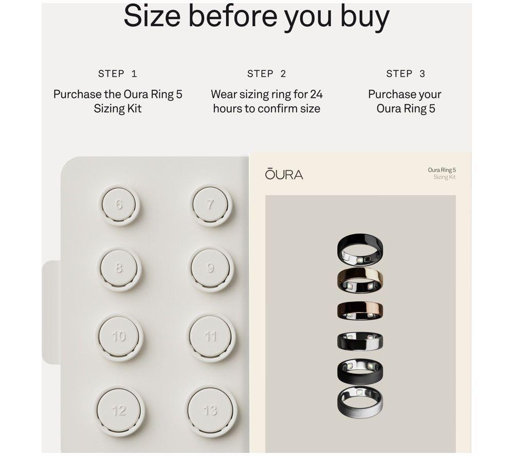 OURA Ring 5 Sizing Kit image number 16 of 20