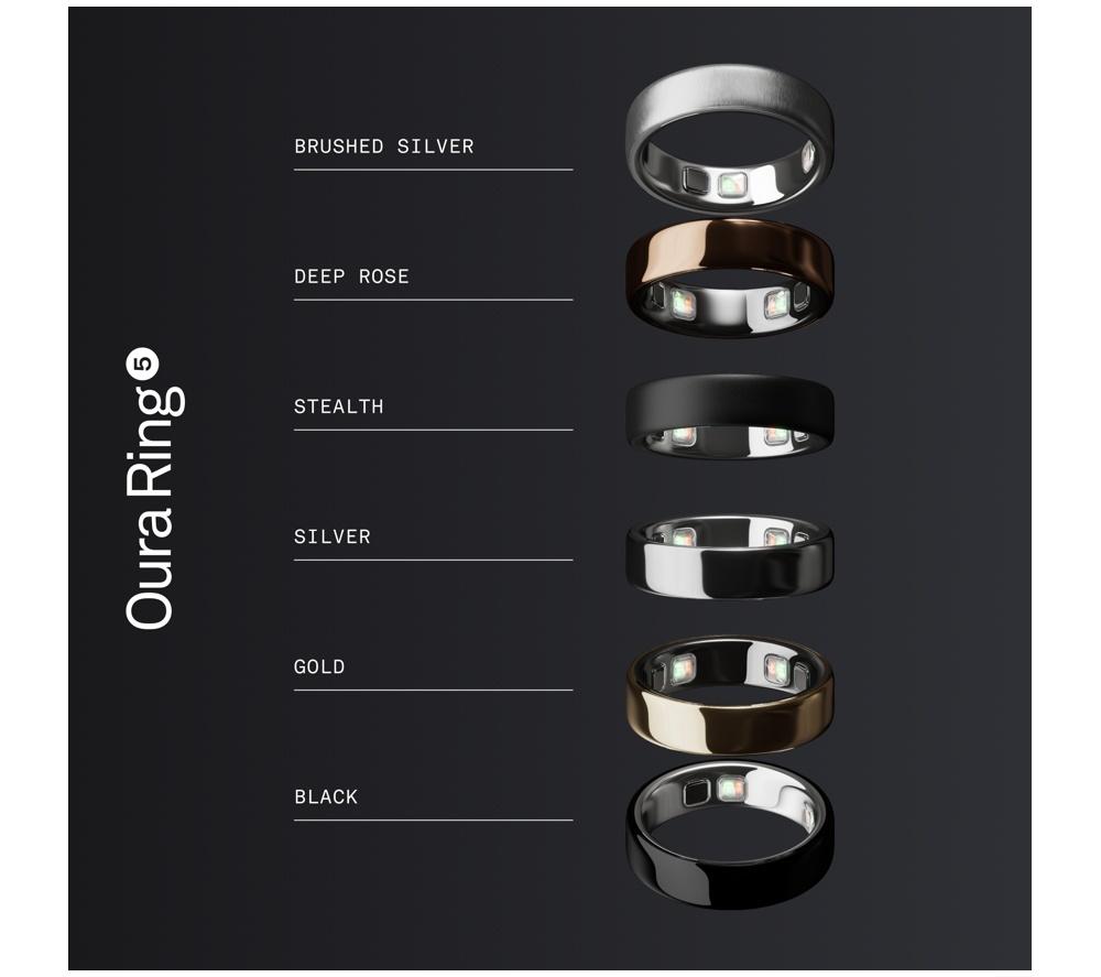 OURA Ring 5 &ndash; Black, Size 9 image number 6 of 7