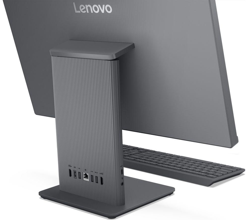 LENOVO AIO 23.8" All-in-One PC - AMD Ryzen 5, 256 GB SSD, Luna Grey image number 3 of 6