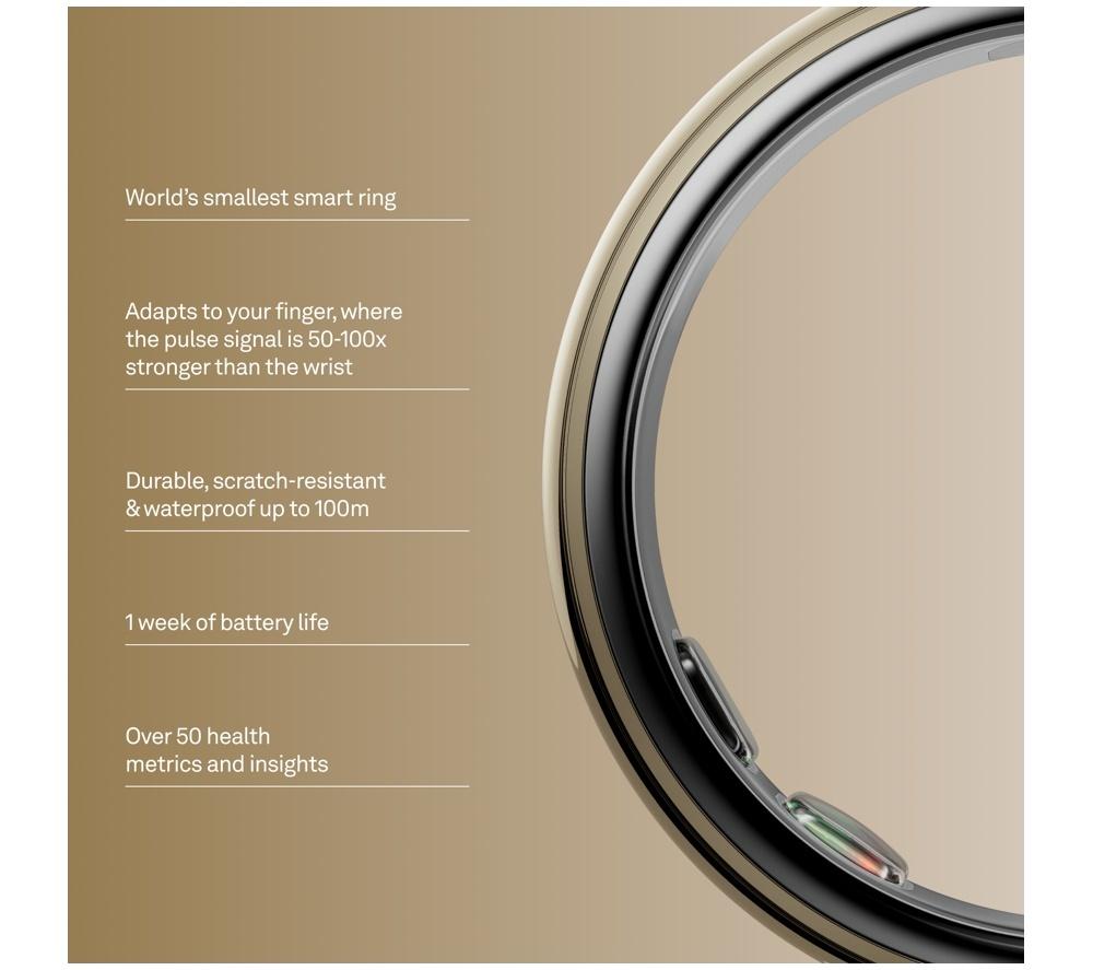 OURA Ring 5 &ndash; Gold, Size 10 image number 2 of 7