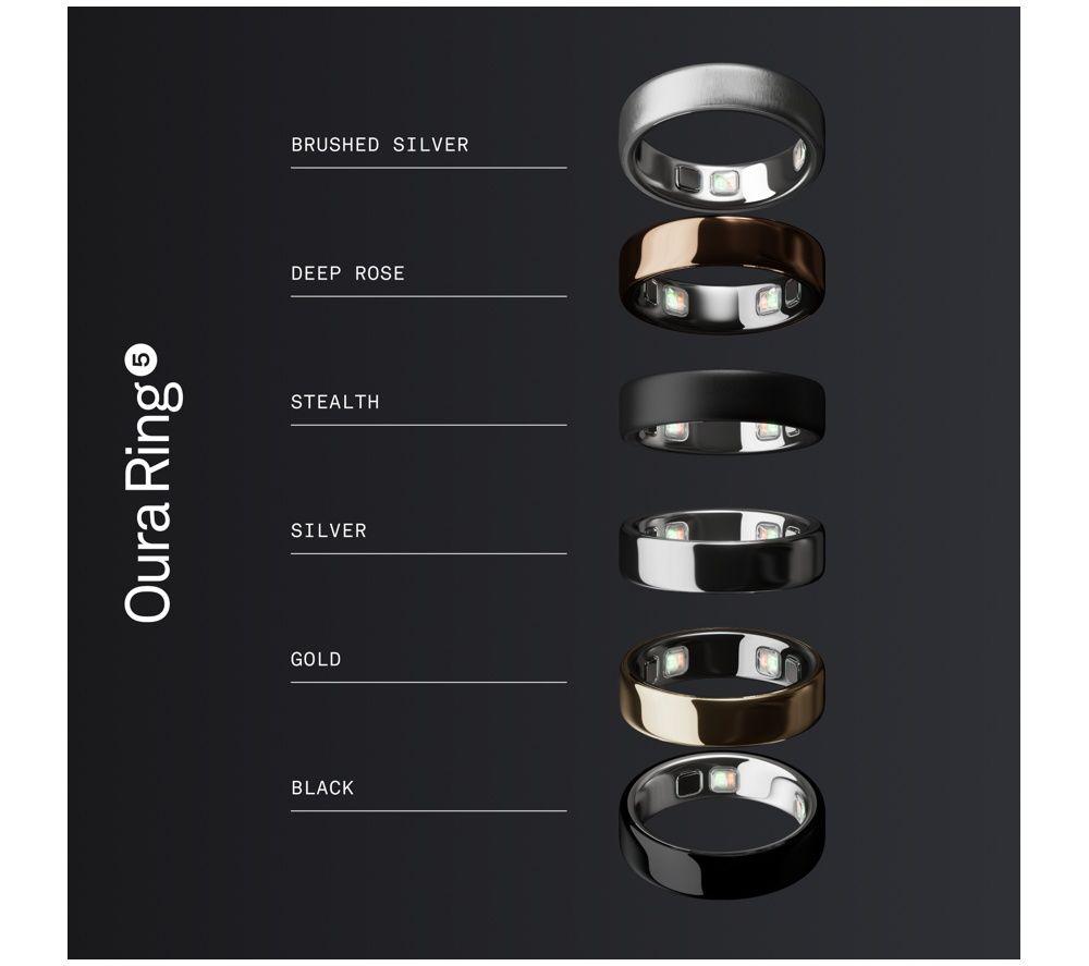 OURA Ring 5 &ndash; Black, Size 10 image number 6 of 7
