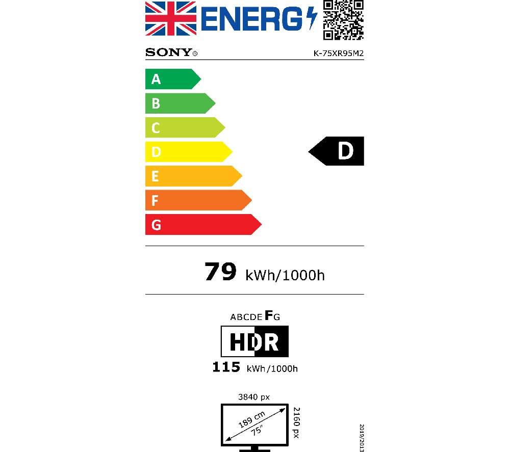 SONY BRAVIA 9 II 75" True RGB Mini LED 4K HDR Smart TV 2026 - 75XR95M2 image number 25 of 27