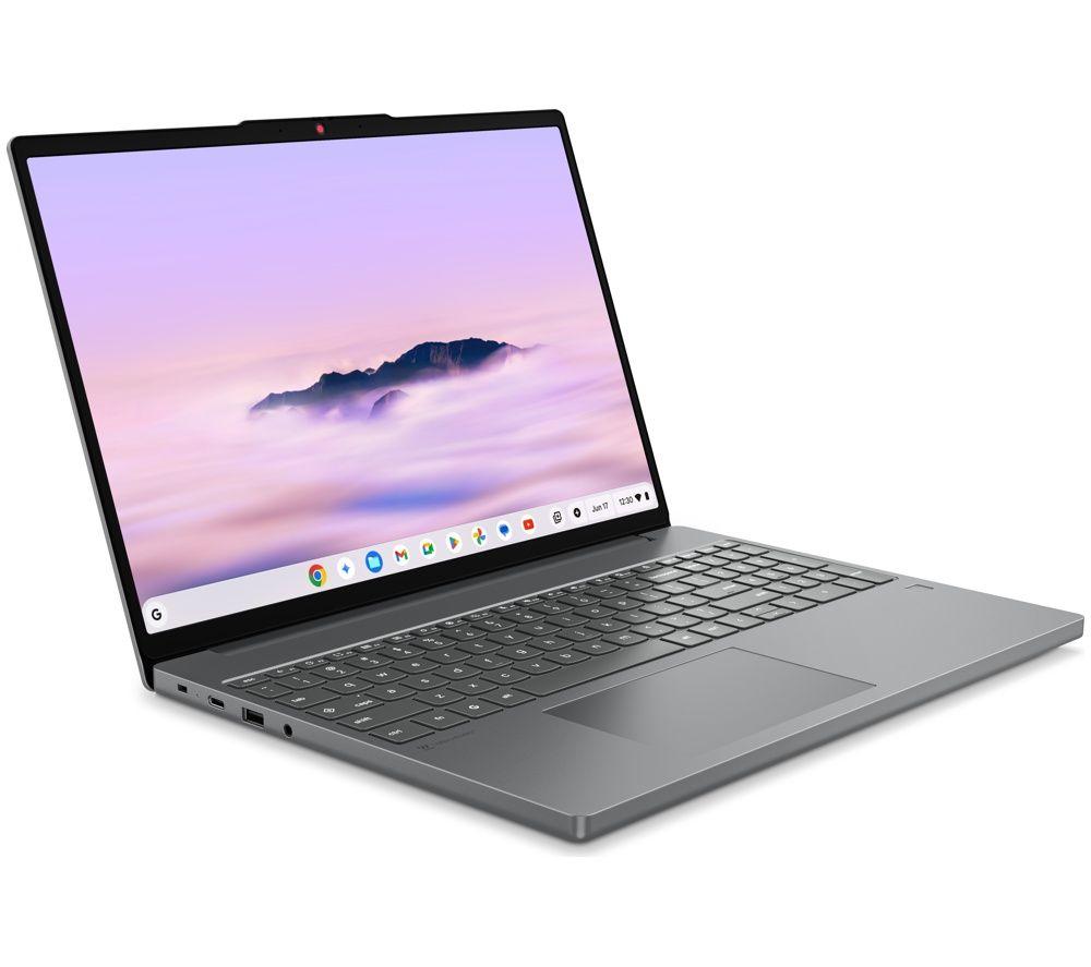 LENOVO 83T10021UK 15.3" Chromebook Plus - Intel&reg; Core&trade; 3, 128 GB UFS, Grey image number 3 of 9