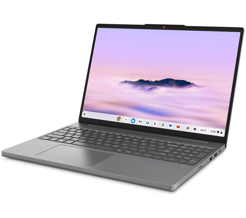 LENOVO 83T10021UK 15.3" Chromebook Plus - Intel&reg; Core&trade; 3, 128 GB UFS, Grey image number 4 of 9