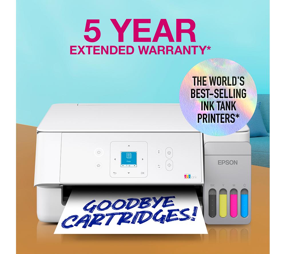 EPSON EcoTank ET-2926 All-in-One Wireless Inkjet Printer image number 5 of 11