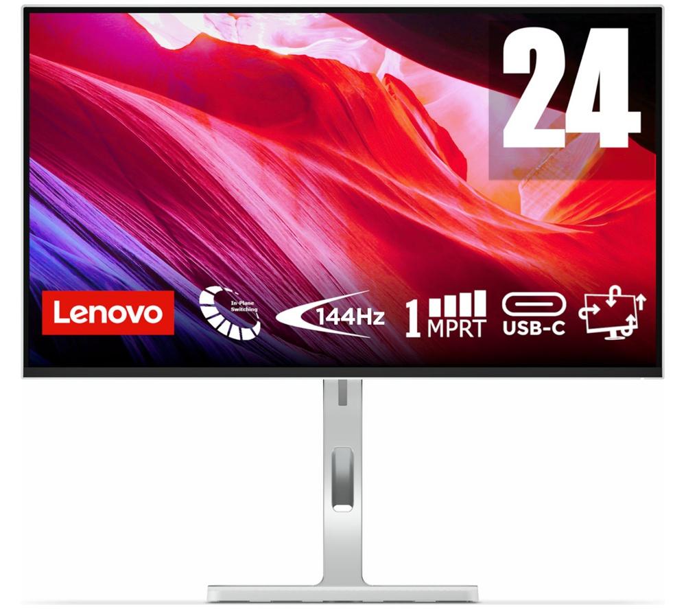 LENOVO L24D-4C Full HD 23.8inch IPS Monitor - Grey
