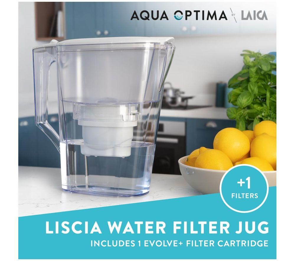 AQUA OPTIMA Liscia Water Filter Jug & Evolve+ Filter Bundle image number 4 of 5
