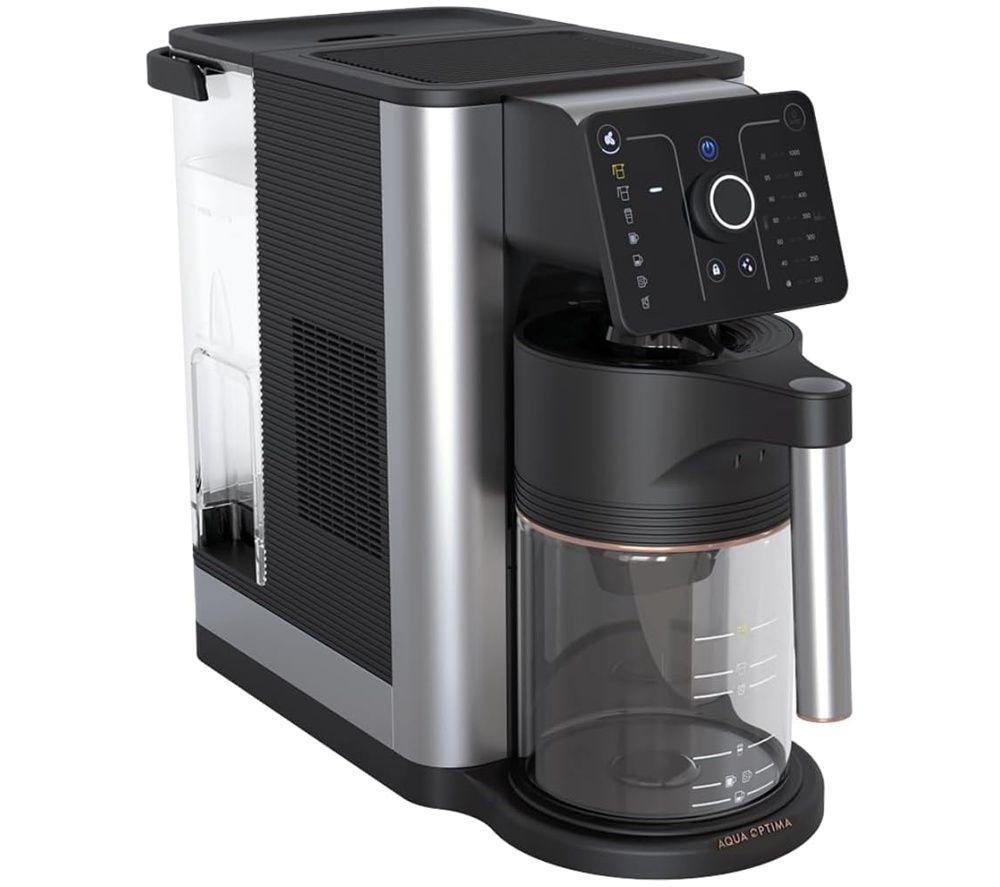 AQUA OPTIMA Aurora Water Dispenser & Filter Coffee Machine - Black