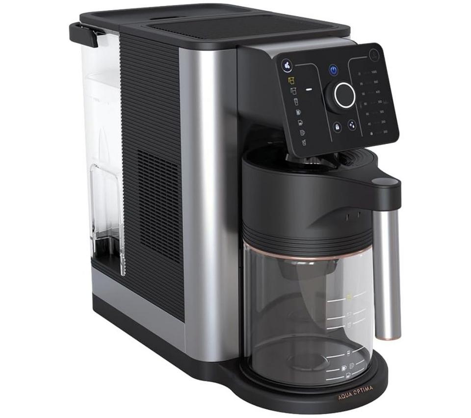 AQUA OPTIMA Aurora Water Dispenser & Filter Coffee Machine - Black