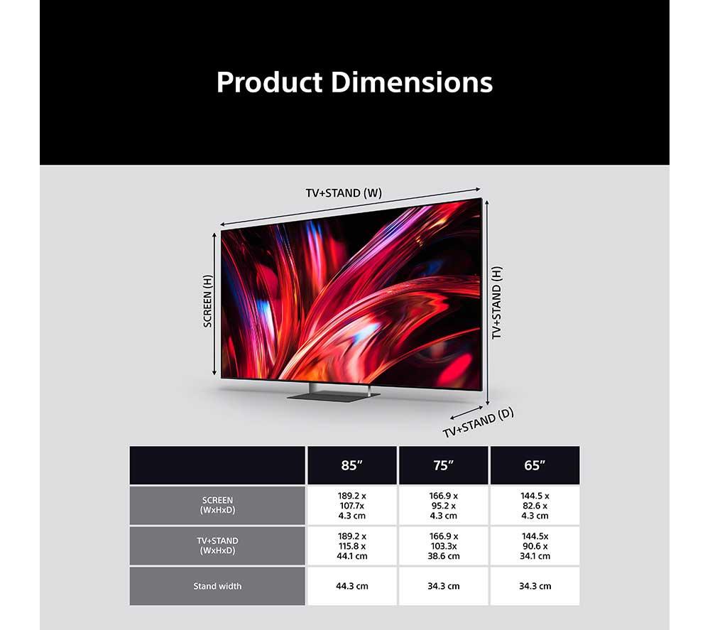 SONY BRAVIA 9 II 65" True RGB Mini LED 4K HDR Smart TV 2026 - 65XR95M2 image number 10 of 23