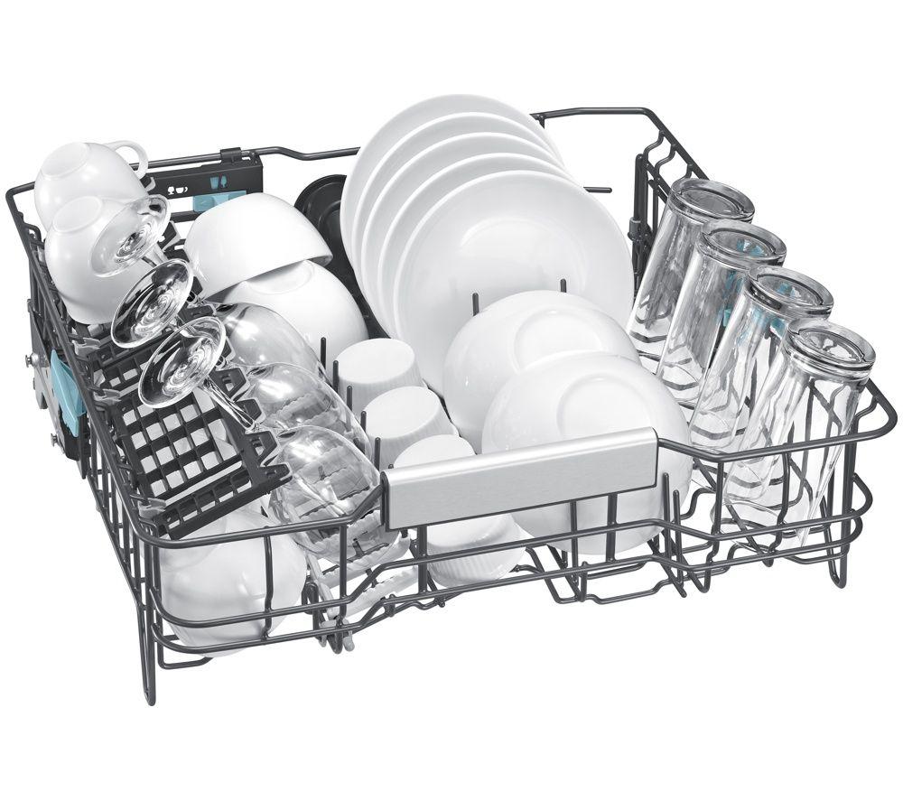 SAMSUNG Series 8 WaterJet Clean DW80H77YBFFU4 Full-size WiFi-enabled Dishwasher - Black image number 9 of 15