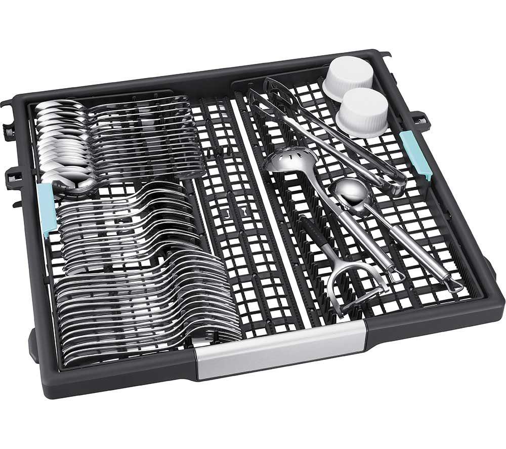 SAMSUNG Series 8 WaterJet Clean DW80H77YBFFU4 Full-size WiFi-enabled Dishwasher - Black image number 14 of 15