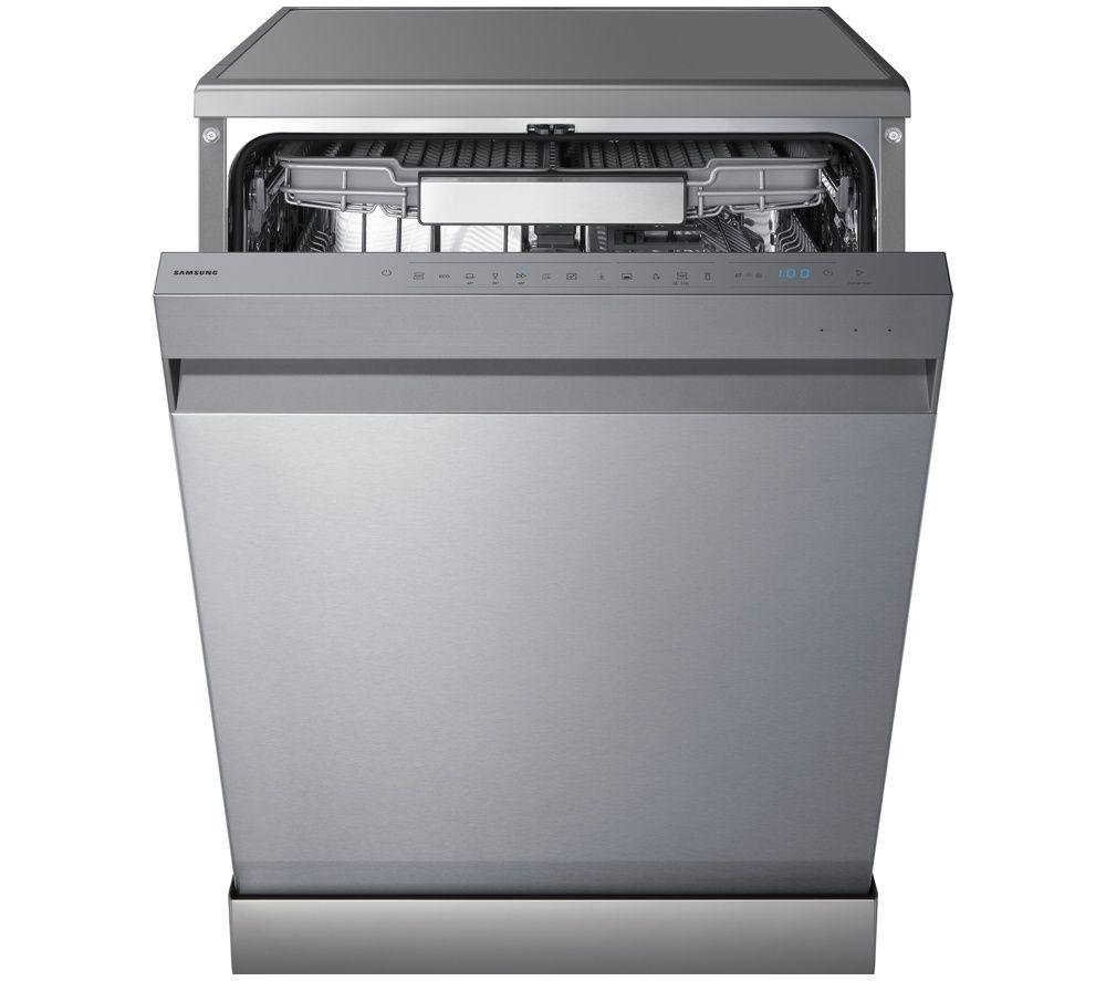 SAMSUNG Series 7 DW70H73YCFRU4 Full Size Dishwasher - Silver image number 3 of 8