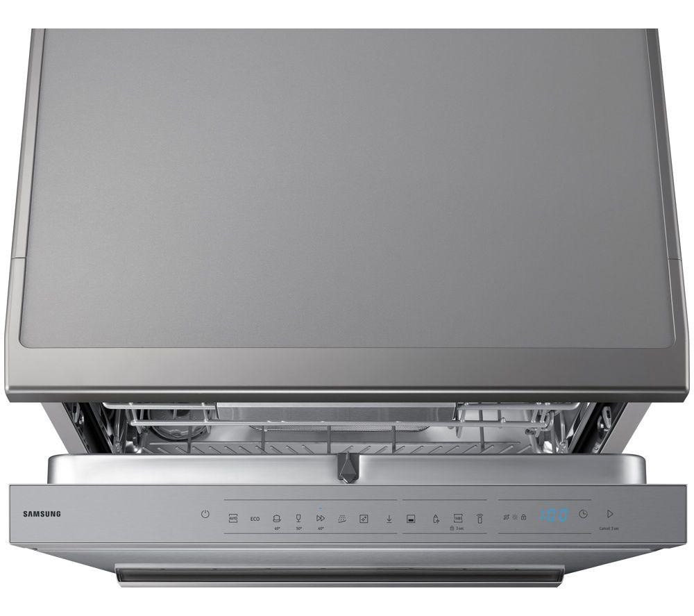 SAMSUNG Series 7 DW70H73YCFRU4 Full Size Dishwasher - Silver image number 4 of 8