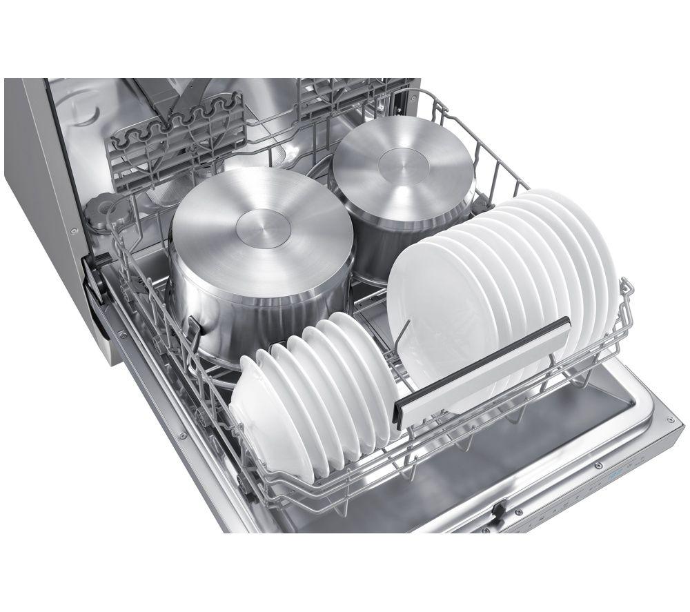 SAMSUNG Series 7 DW70H73YCFRU4 Full Size Dishwasher - Silver image number 6 of 8