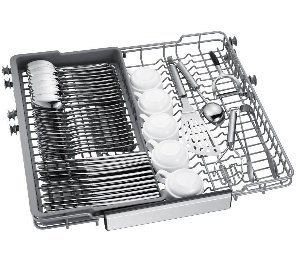 SAMSUNG Series 7 DW70H73YCFRU4 Full Size Dishwasher - Silver image number 8 of 8