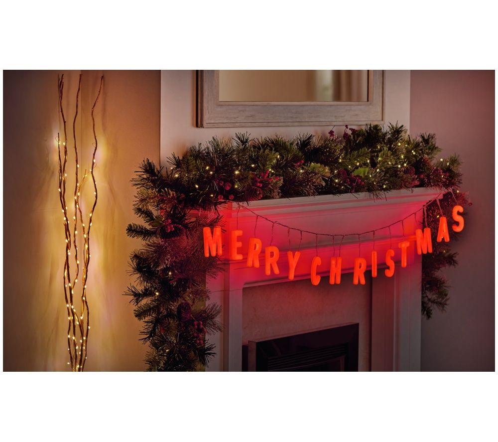 PREMIER Merry Christmas Neon String Light - 1.2 m, Red image number 2 of 5