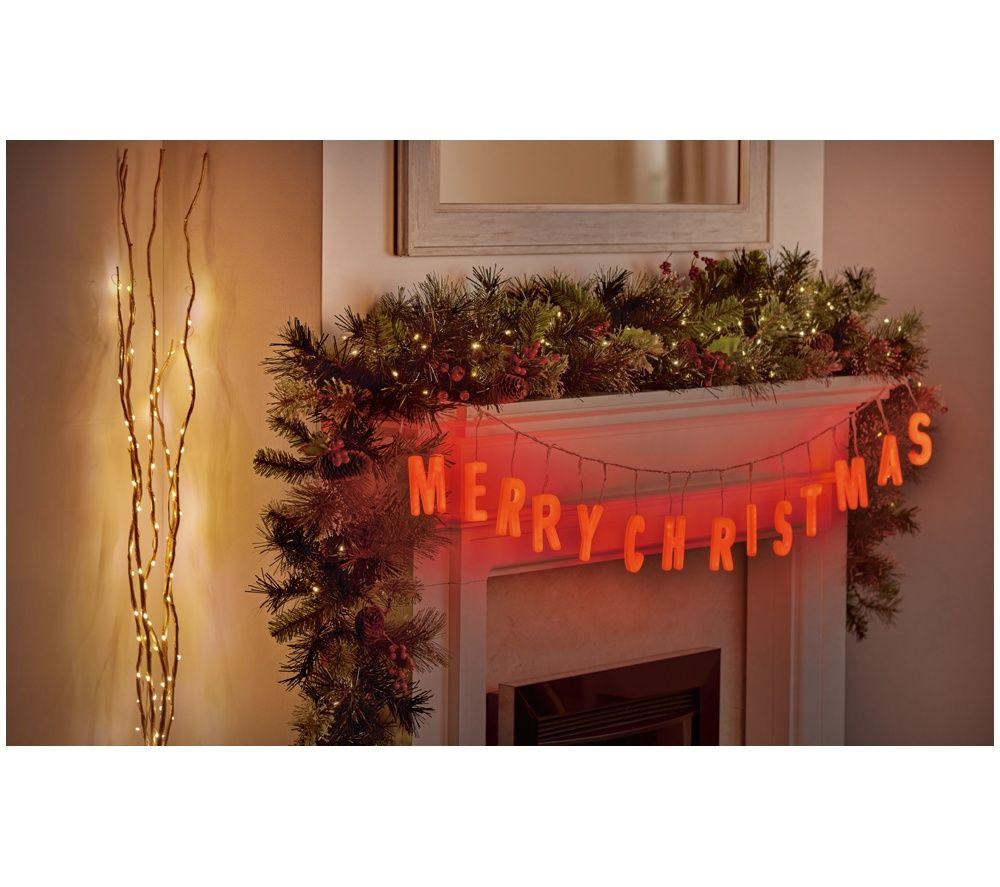 PREMIER Merry Christmas Neon String Light - 1.2 m, Red image number 5 of 5