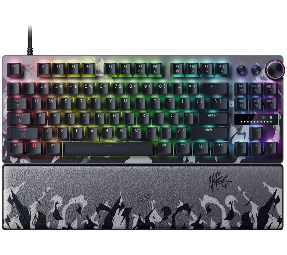 RAZER Huntsman V3 Pro TKL NiKoÃŠEditionÃŠGaming Keyboard - Grey