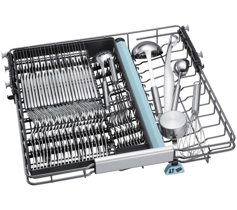 SAMSUNG Series 9 WaterJet Clean DW90H79LAFFU4 Full-size WiFi-enabled Dishwasher - Black image number 4 of 11