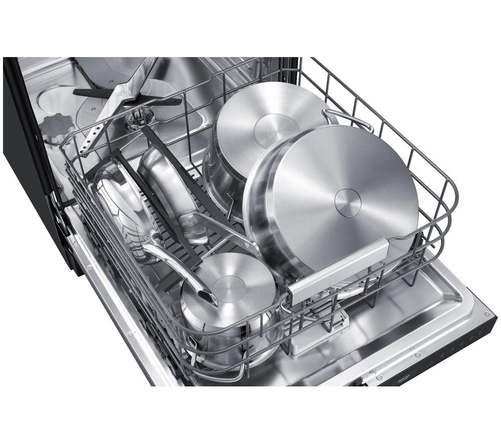 SAMSUNG Series 9 WaterJet Clean DW90H79LAFFU4 Full-size WiFi-enabled Dishwasher - Black image number 10 of 11