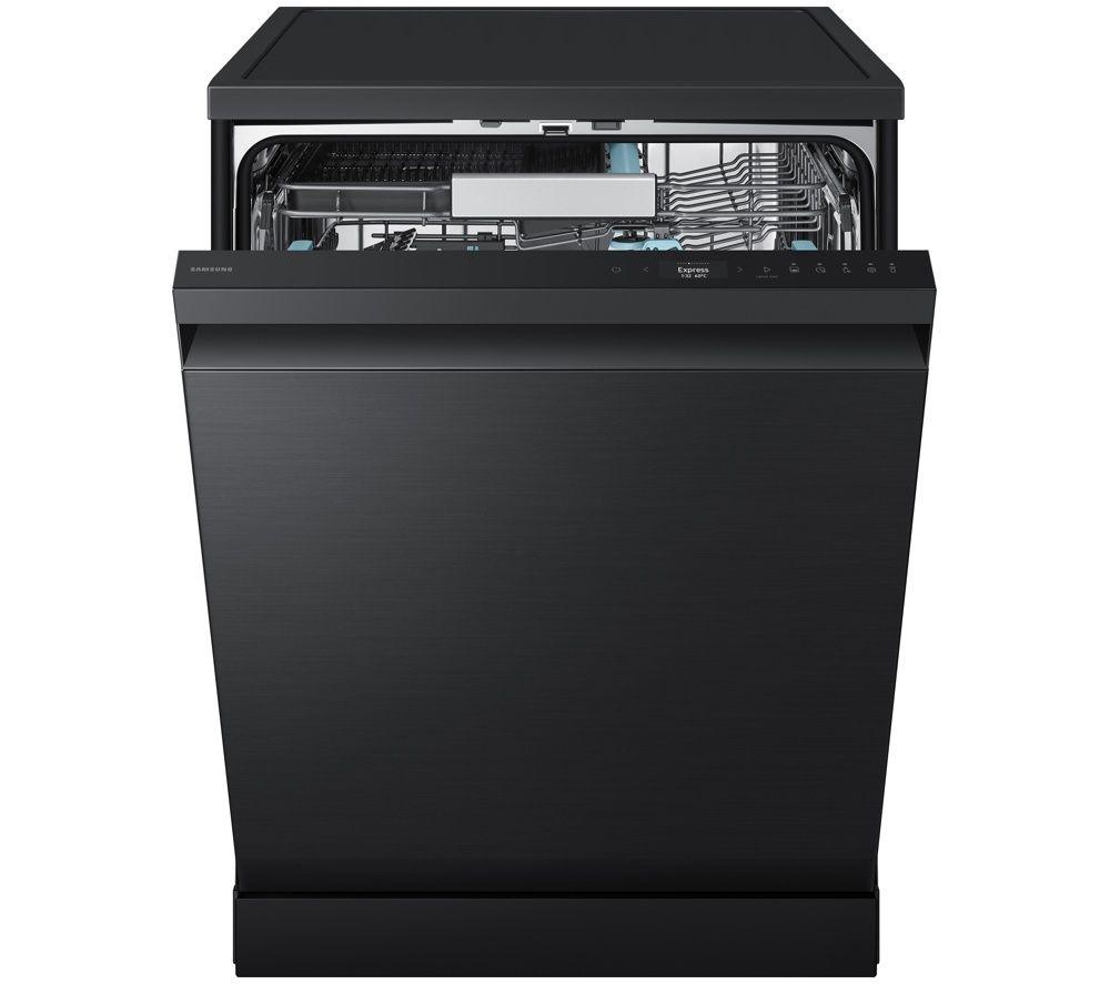 SAMSUNG Series 9 WaterJet Clean DW90H79LAFFU4 Full-size WiFi-enabled Dishwasher - Black image number 11 of 11