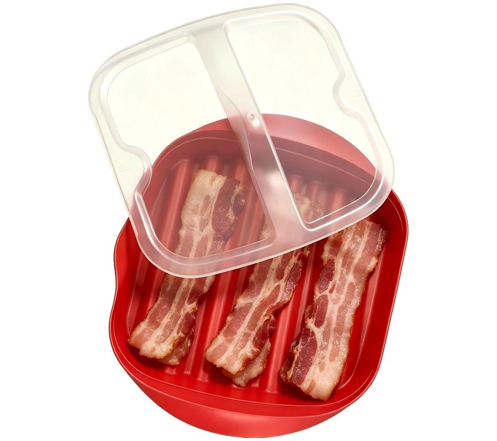 LOGIK LMWBACCRP27 Microwave Bacon Crisper- Red image number 3 of 4