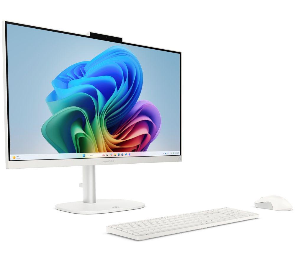 HP OmniStudio 24-cz0000na 23.8" All-in-One PC - Intel&reg; Core&trade; Ultra 5, 512 GB SSD, White image number 6 of 6