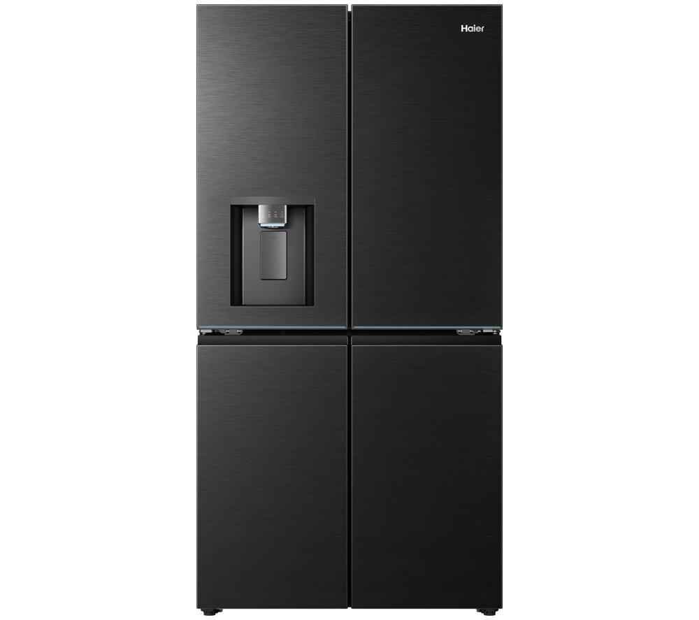 HAIER Horizon Cube Series 9 HCW99F18DIMB American-Style Smart Fridge Freezer - Obsidian Steel