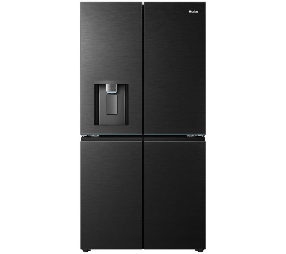HAIER Horizon Cube Series 9 HCW99F18DIMB American-Style Smart Fridge Freezer - Obsidian Steel