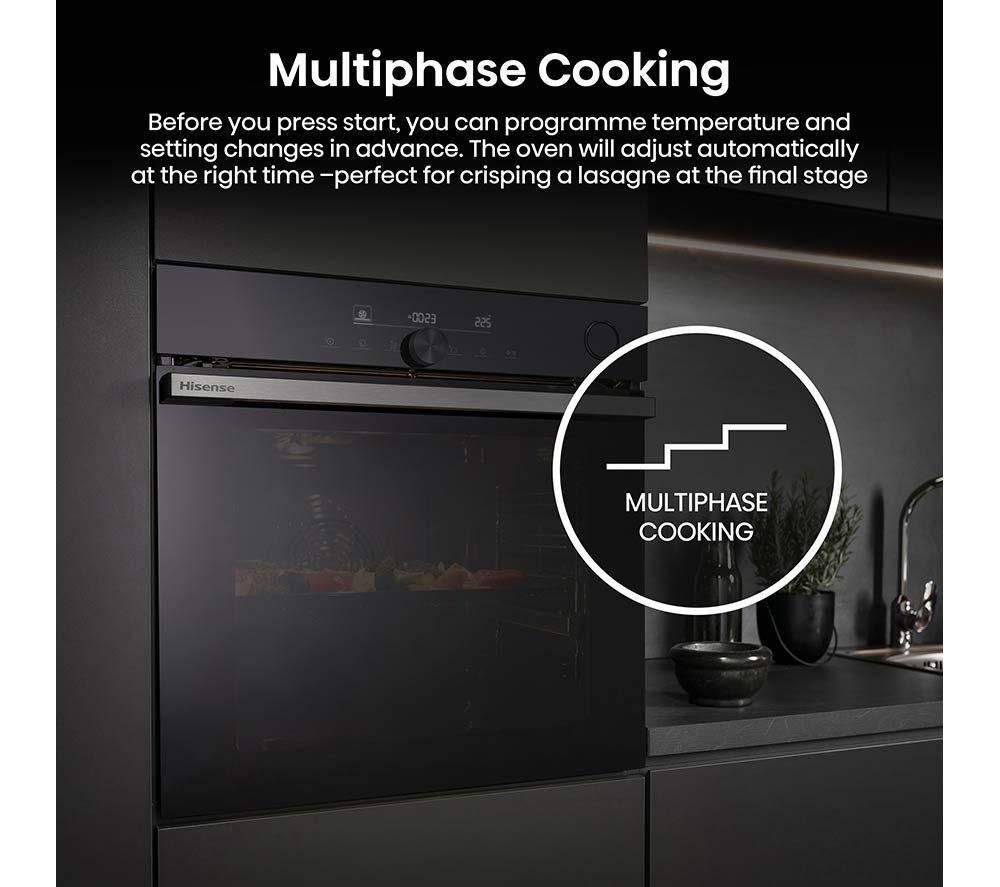 HISENSE Hi6 SE BSA66331PBDGUK Electric Pyrolytic Oven - Jet Black image number 7 of 19