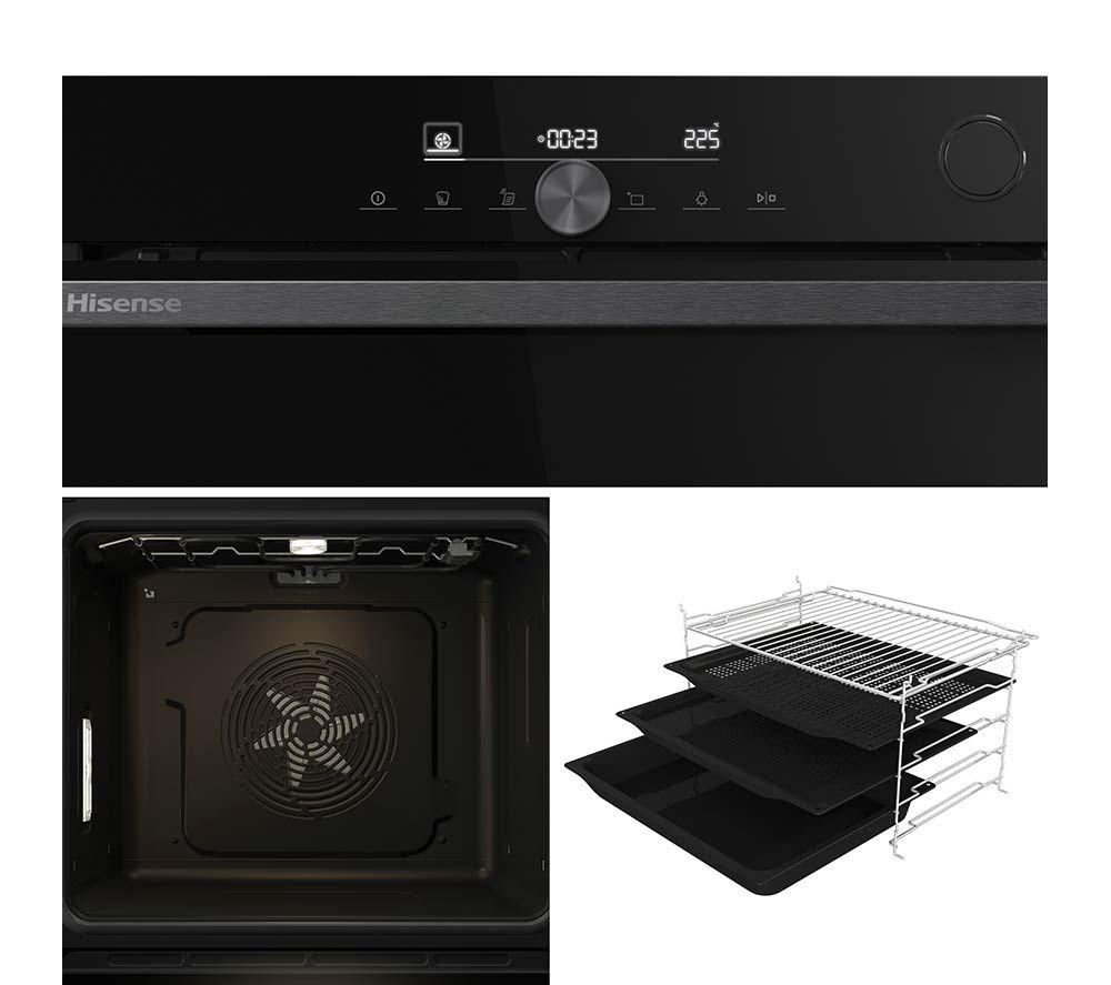 HISENSE Hi6 SE BSA66331PBDGUK Electric Pyrolytic Oven - Jet Black image number 14 of 19