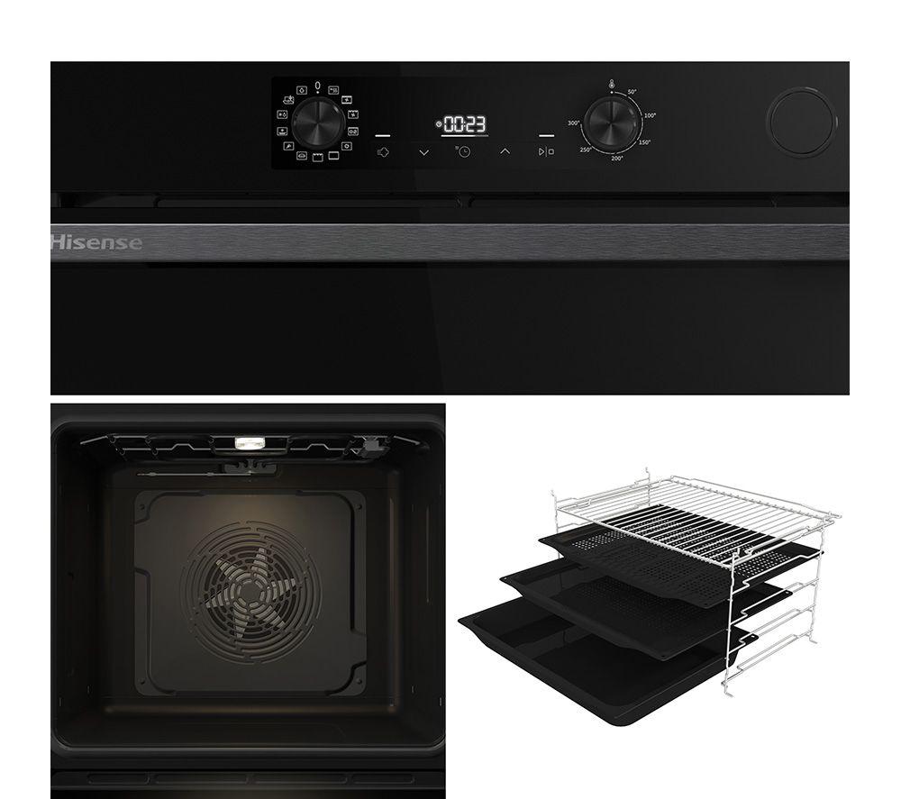 HISENSE Hi4 BSA66221CDBGUK Electric Steam Oven - Black image number 16 of 19