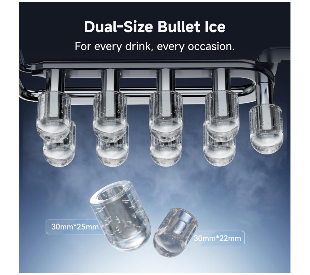 DREAME IB-50 Aura Bullet Ice Maker - Black image number 5 of 11