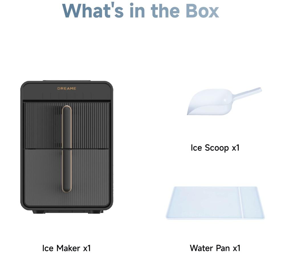 DREAME IB-50 Aura Bullet Ice Maker - Black image number 10 of 11