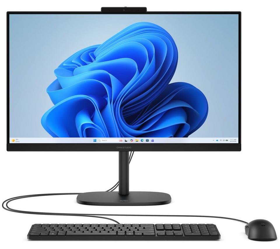 HP OmniStudio 24-cv0004na 23.8" All-in-One PC - AMD Ryzen 5, 256 GB SSD, Black